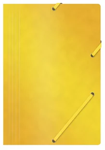 OFFICE PRODUCTS TECZKA Z GUMKĄ A4 PRESZPAN 390g ŻÓŁTA O-PR - Teczki i skoroszyty - miniaturka - grafika 1