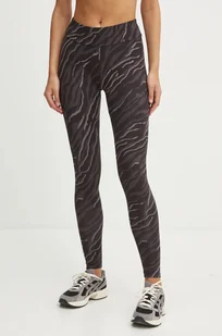 Puma legginsy damskie kolor czarny wzorzyste 681494 - Legginsy - miniaturka - grafika 1