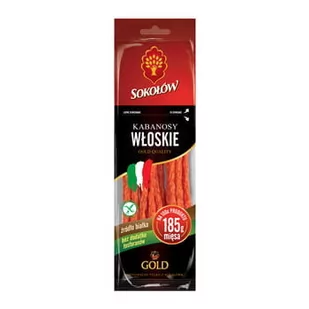 Kabanosy włoskie 100g Gold - Pasztet i przetwory mięsne - miniaturka - grafika 1