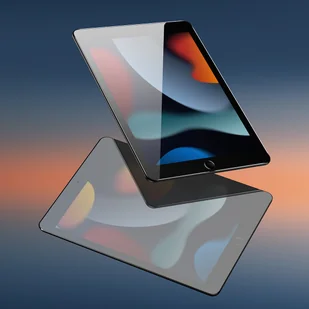Baseus 2x Full-glass film 0,3mm szkło hartowane do iPad Pro 10.5" / iPad Air 3 10.5" / iPad 7/8/9 10.2" (2021/2020/2019) z zestawem montażowym - Akcesoria do tabletów i e-booków - miniaturka - grafika 10