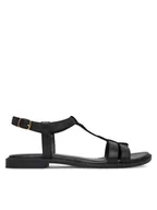 Sandały damskie - Lasocki Sandały EST-AFIONA-10 Czarny - miniaturka - grafika 1