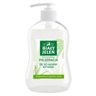 Żele do higieny intymnej - Pollena BIAŁY JELEŃ - Żel do higieny intymnej z aloesem 500ml - miniaturka - grafika 1