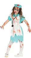 Stroje karnawałowe - Strój dla dzieci, pielęgniarka zombie, rozmiar 116 - miniaturka - grafika 1