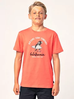 Koszulki dla dziewczynek - Rip Curl ANIMOULOUS CAYENNE t-shirt dziecięcy - 8 - grafika 1