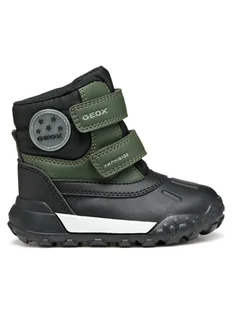 Geox Śniegowce B Trekkyup B Abx B566LC 054FU C0450 S Khaki - Buty dla chłopców - miniaturka - grafika 1