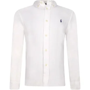 POLO RALPH LAUREN Lniana koszula Regular Fit - Bluzki dla chłopców - miniaturka - grafika 1