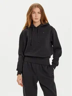 Bluzy damskie - Tommy Hilfiger Bluza WW0WW44991 Czarny Regular Fit - miniaturka - grafika 1