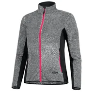 Bluzy sportowe damskie - Bluza damska Etape Lara Rozmiar: M / Kolor: szary/różówy - miniaturka - grafika 1