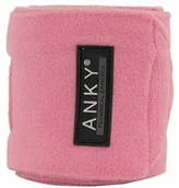 Akcesoria jeździeckie - Anky  Technical Casual Bandaże polarowe 4 szt. ATB221001 SS 2022 - ANKY - cashmere rose - miniaturka - grafika 1
