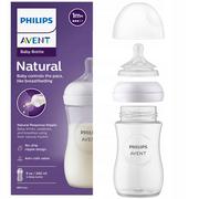 Butelki dla niemowląt - Butelka Philips Avent Natural Antykolkowa 260 Ml - miniaturka - grafika 1