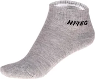 Skarpety termoaktywne - Hi-Tec Skarpety QUARRO PACK GREY MELANGE 40-43 - miniaturka - grafika 1