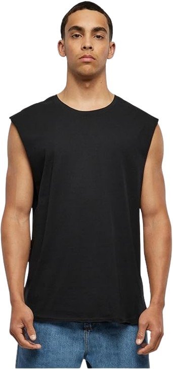 URBAN CLASSICS T-SHIRT CZARNY GŁADKI MĘSKI S J2A