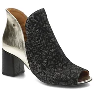 Botki damskie - Maciejka, Botki, 05507-01/00-5 Czarny/Złoty, rozmiar 41 - miniaturka - grafika 1