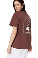 Koszulki i topy damskie - Trendyol Damska koszulka z dzianiny z okrągłym dekoltem i okrągłym dekoltem, Brązowy, S - miniaturka - grafika 1