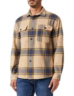 Koszule męskie - Springfield Koszula męska, Beżowy, Regularny, Beżowy, M - miniaturka - grafika 1