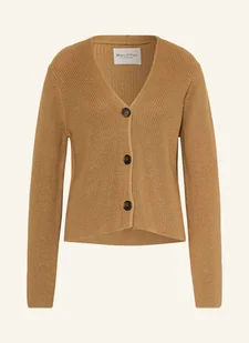 Marc O'polo Kardigan beige - Swetry damskie - miniaturka - grafika 1
