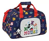 Torby sportowe - Safta MICKEY MOUSE Only One torba sportowa, plecak, idealna dla dzieci w różnym wieku, wygodna i wszechstronna, jakość i wytrzymałość, 40x23x24 cm, kolor granatowy, Granatowy, Estándar, Casual - miniaturka - grafika 1