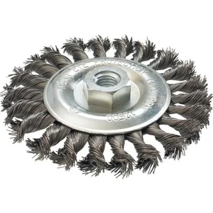 Graphite Szczotka druciana 57H598 tarczowa 125 mm x M14 Inox - Tarcze do pił - miniaturka - grafika 1