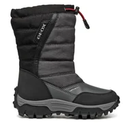 Buty dla chłopców - Śniegowce Geox J Himalaya Boy B Abx J26FRA 0FU54 C9211 M Szary - miniaturka - grafika 1