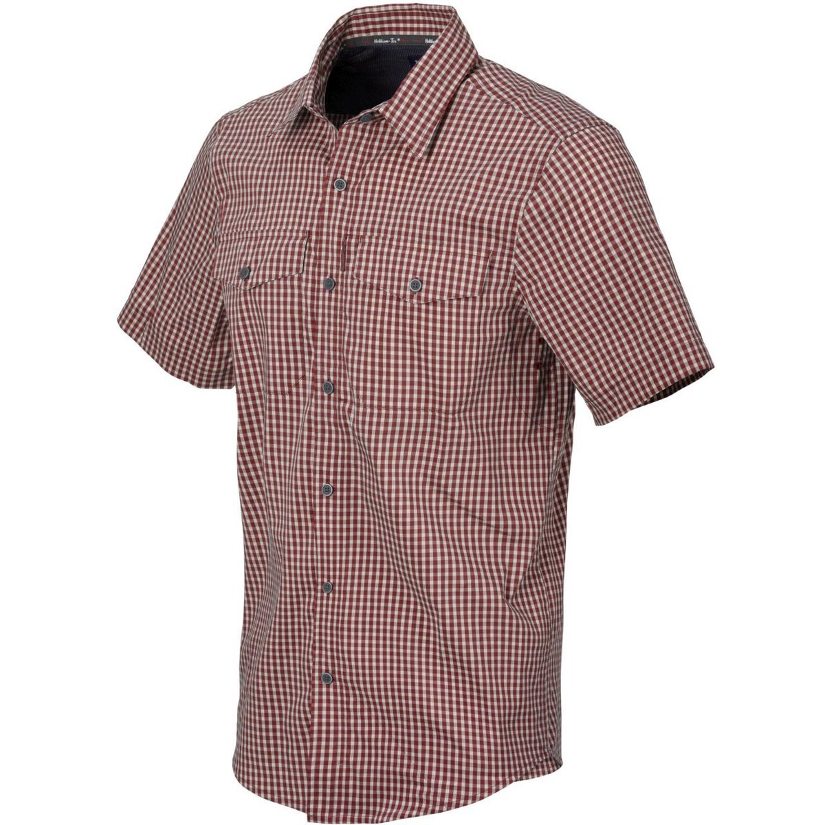 Koszula helikon covert concealed carry shirt ss - dirt red checkered