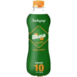 SYROP SODAPOP BLUNA ORANGE POMARAŃCZA 500ML KONCENTRAT DO SATURATORA WODY - Syropy i koncentraty owocowe - miniaturka - grafika 1