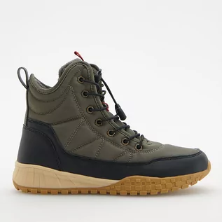 Buty dla chłopców - Reserved - Buty trekkingowe - Khaki - grafika 1