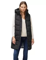 Kamizelki damskie - Street One Damska kamizelka pikowana A220198, czarna, 36, czarny, 36 - miniaturka - grafika 1