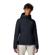 Kurtki damskie - COLUMBIA JOY PEAK II HOODED JACKET W (M) Damska Kurtka Poliester Czarny - miniaturka - grafika 1