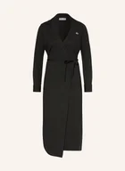 Sukienki - Lacoste Sukienka Kopertowa schwarz - miniaturka - grafika 1