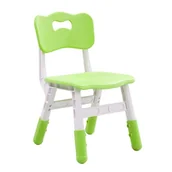Zestawy mebli dla dzieci - Małpiszon, krzesełko Liyou - jasnozielony - miniaturka - grafika 1