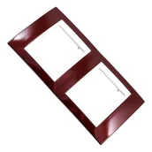 Klawisze i ramki - Kolorowa ramka na gniazdka-Lazur karminowy V6.004.851 Schneider Electric UNICA VIVA - miniaturka - grafika 1