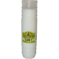 Lampiony i znicze - Wkład parafinowy LUM7 7 dni art. 4026 24 cm biały - miniaturka - grafika 1