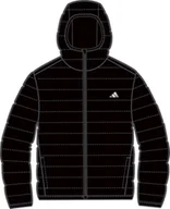 Kurtki i płaszcze dla chłopców - adidas Uniseks - dzieci ESSENTIALS LIGHT PADDED JACKET, black/REFLECTIVE SILVER, 13-14 Years - miniaturka - grafika 1