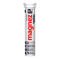 Witaminy i minerały - Dr Vita Magnez + Potas suplement diety 20 tabletek musujących - miniaturka - grafika 1