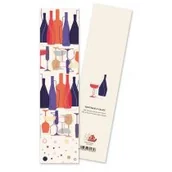 Zakładki do książek - Zakładka do książki 9435 Bottiglie e calici Butelki i szklanki - miniaturka - grafika 1