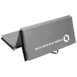 HMS PREMIUM MGS01 MATERAC GIMNASTYCZNY SKŁADANY 2400x1200 MM GRAY PREMIUM 5907695596519 - Maty do ćwiczeń - miniaturka - grafika 1