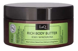 Laq Króliczka, Masło do ciała kiwi i winogrona, 200 ml - Balsamy i kremy do ciała - miniaturka - grafika 1