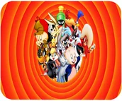 Podkładki pod mysz - PODKŁADKA POD MYSZKĘ Z NADRUKIEM BUGS BAJKI PREZENT -TEKST -20X24 - miniaturka - grafika 1