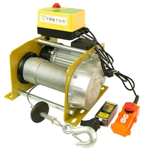 Lekki aluminiowy statyw bezpieczeństwa (udźwig: 1000 kg) + wyboru: wciągarka Tretos Military 00081697 - Wciągarki - miniaturka - grafika 9