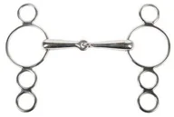 Akcesoria jeździeckie - Harry''s Horse Wędzidło wielokrążek 19mm - miniaturka - grafika 1