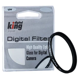 Digital King filtr UV czarny 55mm - Filtry fotograficzne - miniaturka - grafika 1