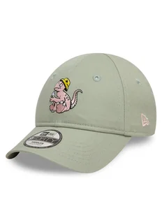 New Era Czapka z daszkiem Jr Dinosaur 9FORTY 60595411 Khaki - Czapki dla dzieci - miniaturka - grafika 1