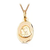 Biżuteria religijna - Złoty medalik WXX6339 - miniaturka - grafika 1