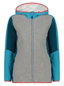 Kurtki i kamizelki sportowe damskie - CMP Kurtka funkcyjna w kolorze niebiesko-szarym - miniaturka - grafika 1