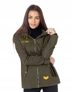 Kurtka Damska Przejściowa Parka US Army 1723-02 S - Kurtki damskie - miniaturka - grafika 1