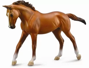 Collecta Klacz rasy Thoroughbred maści Chestnut figurka deluxe 1:12 - Figurki dla dzieci - miniaturka - grafika 1