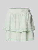 Spódnice - Spódnica mini z efektem stopniowania model ‘NATALI’ - miniaturka - grafika 1