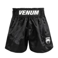 Spodnie sportowe męskie - Venum Spodenki Muay Thai Shorts Classic Evo Black/White - miniaturka - grafika 1
