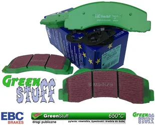 Przednie klocki GreenStuff + NAWIERCANE NACINANE tarcze hamulcowe EBC seria GD Ford F-150 2010- - Tarcze hamulcowe - miniaturka - grafika 7