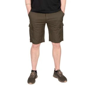 Spodenki Szorty Wędkarskie Fox Lw Khaki Combat Shorts - Spodnie sportowe męskie - miniaturka - grafika 1
